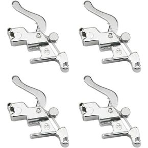 4PCS 1.61" Low Shank Adapter Snap-On Presser Foot Adapter Presser Foot Holder for Brother Janome Singer Sewing Machines