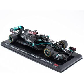 - 1/24 Formula 1 Miniature car Compatible with Mercedes-AMG F1 W11 Perfomance Lewis Hamilton Spanish GP 2020 - OR912