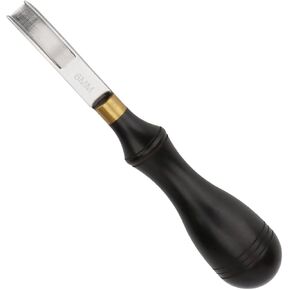 Rongon Leather Edge Skiving Belever Tool Wide Mouth Cheorcraft Edge Skiving Diy Diy Beleler Skiving Skiving Therming Leather Edge Press (0.31 ''/8mm)
