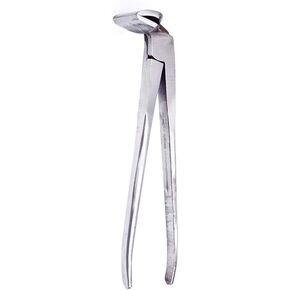 Leather Professional Tools Pliers Curved Nose Pliers Straight Nose Pliers DIY Edge Adjustment Press Flatten Forceps Handbag Wallet Making Tool (Straight Nose Pliers)