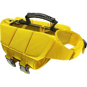 NOAH & PAW Dog Life Jacket, Human Standards Lifejacket Design, Dog Life Vest for Swimming and Boating, 3X Foam Support for Max Floating, Breathable Mesh, Salvavidas para Perros, Size L