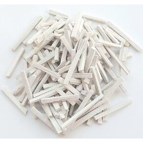 Edible White Chalk Pencils, Natural Slate Sticks for Pica, Indian Clay Dirt Chalk, 110 gm