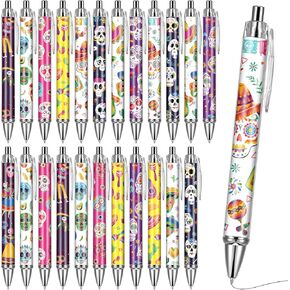 Proper Point Prose Pens - 24 PCS أشياء خضراء قابلة للسحب ، احصل على هدايا PENT POINE POIN