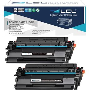خرطوشة الحبر المتوافقة مع LCL بدون استبدال رقاقة لـ HP 58A 58X CF258A CF258X 10000 صفحات LASERJET PRO M304A M404D M404N M404DN M404DW MFP M428FDW M428FDN M428DW (2-PACK Black)
