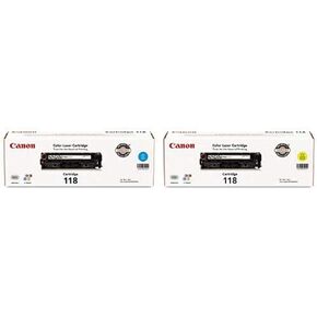 Canon Original 118 Toner Cartridge - Cyan Original 118 Toner Cartridge - Yellow