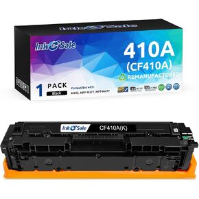 INK E-SALE Compatible Toner Replacement for HP 410A 410X CF410A Toner Cartridge Black Ink for HP Color Pro MFP M477fnw M477fdw M477fdn M452dn M452dw M452nw M377dw Printer - 1Pack