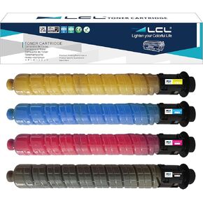 LCL SP C840 استبدال خرطوشة الحبر عالية العائد لـ RICOH 821255 821256 821257 821258 لـ RICOH SP C840 SP C840DN SP C842 SP C842DN PRINTER (4-PACK KCMY)