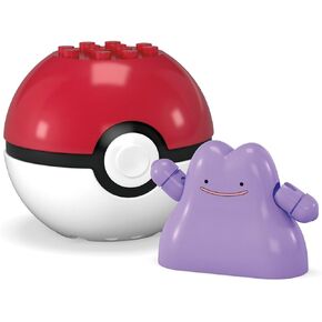 Mega Pokémon Evergreen Ditto Pokémon Building Toy للأعمار 6 وما فوق