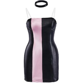 Mean Girls Cady Heron Cosplay Costume Cady Black and Dusty Pink Party Inspired Dress Halloween