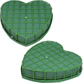 2pcs كتلة رغوة الأزهار الأزهار الطين الأخضر الرغوة الجافة الرطب مع كوب الشفط الرغوة النباتية لترتيب جديد الزفاف ديكورات اليوم