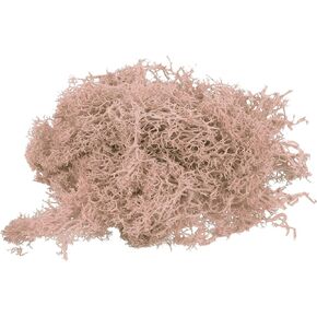 Patikil 1.8 أوقية مزيف الطحلب ، الرنة المحفوظة الطحلب الطحالب الاصطناعية القطع المركزية ديكور فو ،