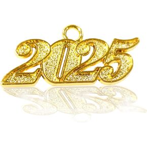 GradPlaza Graduation Year Charm 2025 2024 2023 Signet Year Charm for Graduation Tassels