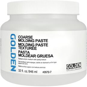 Golden Artist Colors - Coarse Molding Paste - 32 oz Jar