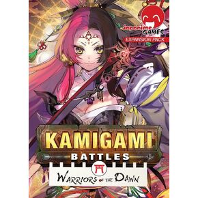 ألعاب اليابان معارك Kamigami: Warriors of the Dawn | اختر إلهك/إلهتك المفضل والقتال من أجل البانتيون المفضل لديك | لعبة بطاقة بناء سطح السفينة | 2-6 لاعبين | سن 12+ | 45 دقيقة وقت اللعب