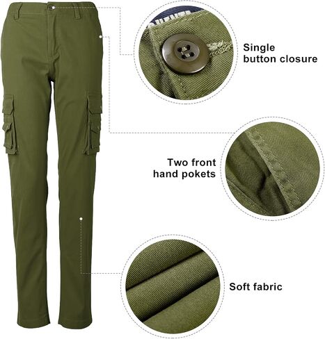 سراويل البضائع النسائية مع جيوب في الهواء الطلق عارضة Ripstop Camo التكتيكية القتالية العمل السراويل in Kuwait