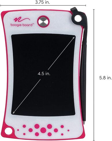 Boogie Board Jot Pocket Writing Tablet - Includes Small 4.5 in LCD Writing Tablet, Instant Erase, Stylus Pen and Built-in Kickstand, Blue in Kuwait