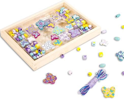118pcs قلوب حلوة حبات خشبية حمراء حمراء حمراء حمراء حبة ملونة مستديرة من الخرز الخشبي مع حبات القنب الطبيعية الفضفاضة لحرف DIY (القلب) in Kuwait