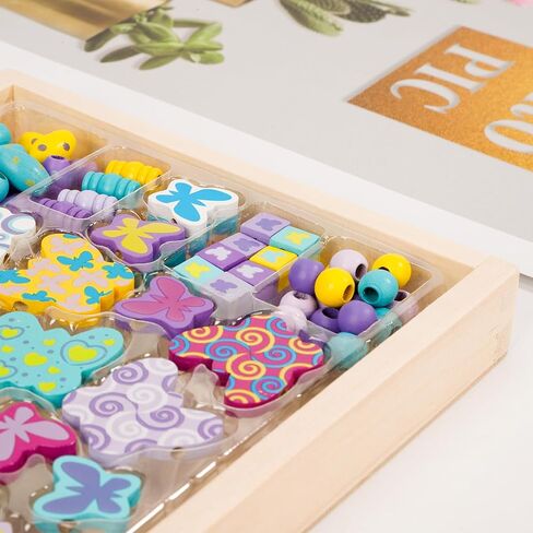 118pcs قلوب حلوة حبات خشبية حمراء حمراء حمراء حمراء حبة ملونة مستديرة من الخرز الخشبي مع حبات القنب الطبيعية الفضفاضة لحرف DIY (القلب) in Kuwait