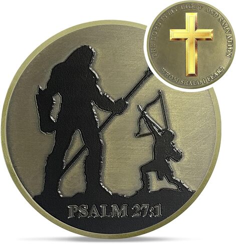 The Last Supper Christian Challenge Coin - Jesus Eucharist Religious Copper Token - Art God Pocket Bible Verses Coins for Study - Good Luck Commemorative Gifts for Men Women Kids in Kuwait