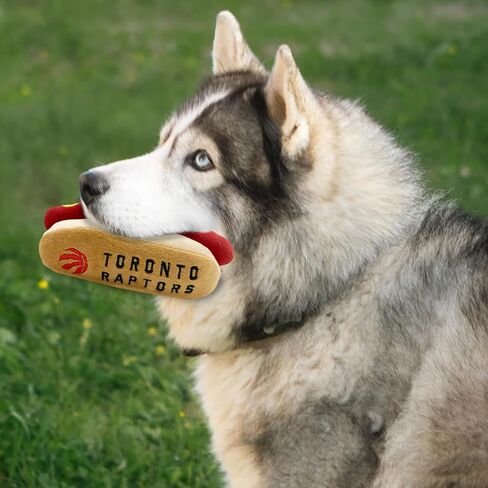 Pets First NBA Toronto Raptors Beer Bottle Plush Dog & CAT Squeak Toy - Cutest Stadium SODA Bottle Snack Plush Toy for Dogs & Cats with Inner Squeaker & Beautiful Basketball Team Name/Logo in Saudi Arabia