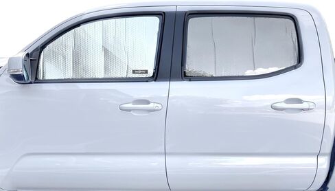 YelloPro Side Window Rear Seat 2nd Row Sunshade Custom Fit for 2016 2017 2018 2019 2020 2021 2022 2023 Toyota Tacoma - Access Cab - 2DR 2Dr, UV Sun Protection (2pcs) in Saudi Arabia