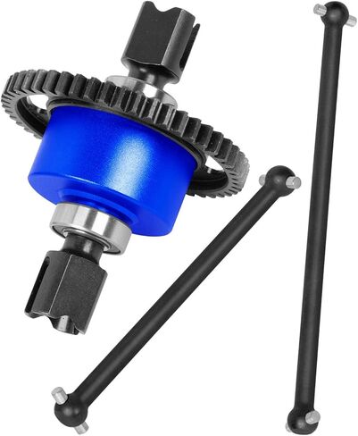 50T Center Diff&Center Driveshaft Upgrades Part for Arrma 1/8 Typhon 6S,Center Differential&Center Drive Shaft Hop ups,Red in Kuwait