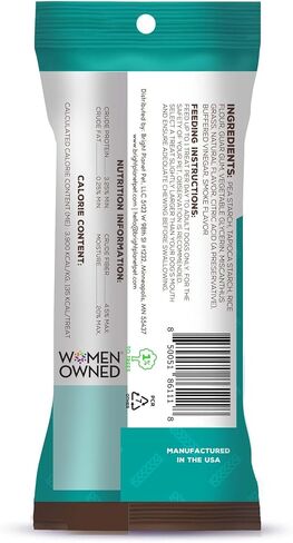 | Better Bully Vegan Dog Chews 2ct Large | Long Lasting Chew | Hypoallergenic Allergy- Friendly Plant-Based | Made in USA in Saudi Arabia