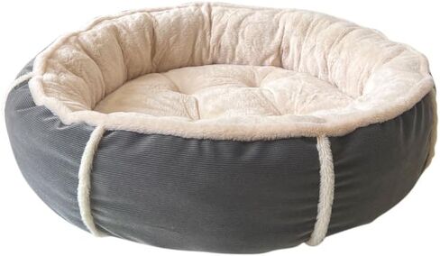 Small Dog Bed for Small Dogs, Cat Beds for Indoor Cats, Pet Bed for Puppy and Kitty, Extra Soft & Machine Washable with Anti-Slip & Water-Resistant Oxford Bottom，24 inches，Large in Saudi Arabia