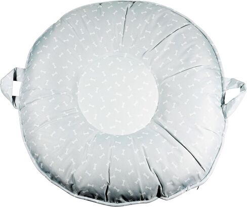 Pamper Your Pup or Kitty Cozy Round with Removable Cover Machine Washable Dog and Cat Bed Durable & Comfortable (Small, Dog Bone Dreamin) in Saudi Arabia