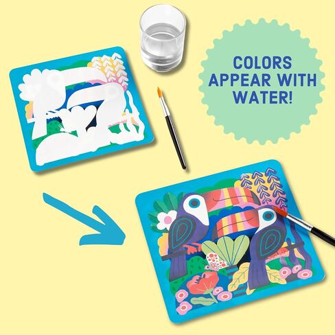 Mudpuppy Mighty Dinosaurs – Color Magic Water Reveal Kit with Illustrations of Prehistoric Dinosaurs for Children Ages 2 and Up in Kuwait