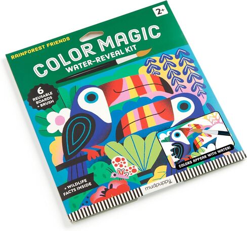 Mudpuppy Mighty Dinosaurs – Color Magic Water Reveal Kit with Illustrations of Prehistoric Dinosaurs for Children Ages 2 and Up in Kuwait