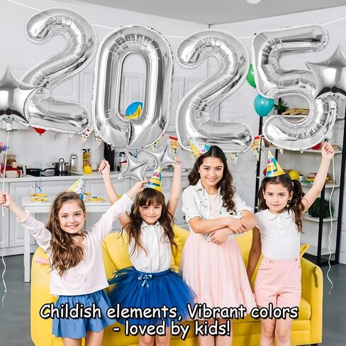 42inch Large 2025 Balloon Numbers, with star balloon for Graduation Party Supplies, Graduation party Decorations, Gold Foil congrat graduation balloons 2025 in Saudi Arabia