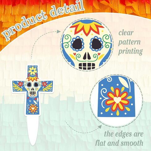 24 PCS Mexican Cupcake Toppers Happy Birthday Donkey Decoration ، Cinco de Mayo ، حفلة عيد ميلاد تحت عنوان الأولاد والبنات ، أو زخرفة حفلة استحمام الطفل ، وهدايا أعياد الميلاد للأطفال. in Saudi Arabia