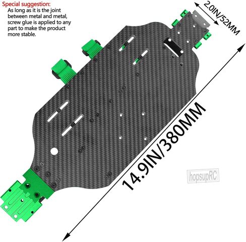 ترقيات أجزاء لوحة الكربون هيكل درع للدروع ل 1/10 SLASH 4X4 VXL (TRA6808) .RC هيكل ألياف الكربون حماية قفزات لوحة الزلاجات ، والفضة ، والفضة in Saudi Arabia