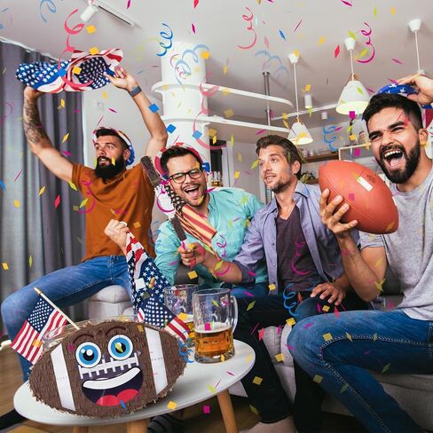 Poen Basketball piñata Set, Basketball Party piñata Bundle with a Blindfold, Bat and Confetti 13 x 13 x 3 Inch Funny piñata for Birthday Party Sports Theme Party piñata Party Games Decorations in Kuwait