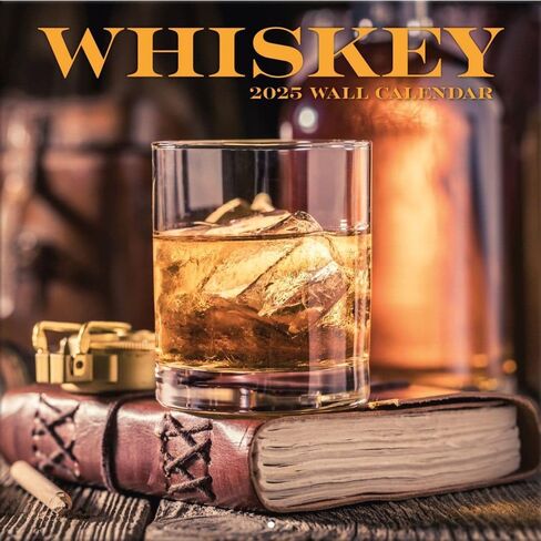 TURNER PHOTOGRAPHIC 2025 Whiskey 12x12 Photo Wall Calendar (25998013001) in Saudi Arabia
