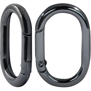 Waziaqoc 2pcs Spring O Clip للمحفظة