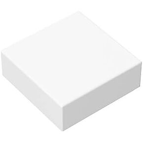 Classic Building Bricks Tile 1 x 1 100 Piece, Compatible with Lego Parts 3070, Creative Play Set - 100% Compatible with Lego and All Major Brick Brands(Colour:Earthy Yellow)