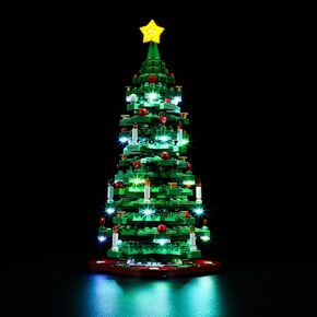 YEABRICKS LED Light for Lego-40573 Christmas Tree Building Blocks Model (Lego Set NOT Included)