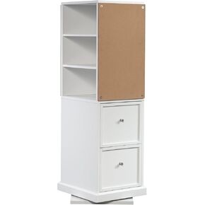 Sauder Craft Pro Series Series Craft Supplies Organizer 360 ° Debivel Tower in Mystic Oak Finish in Kuwait