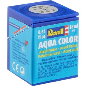 Revell 18ml Aqua Color Acrylic Paint (Aluminium Metallic Finish)