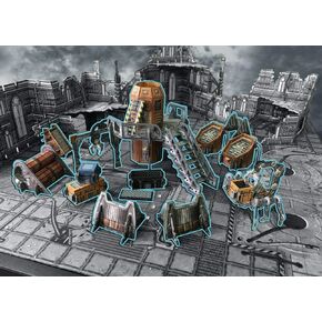 Battle Systems Sci-fi Terrain Engineering Sector - 28-35mm RPG/Wargames / 40k Necromunda Card Scenery