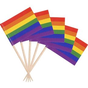 Hestya Gay Pride Flags Tustingpicks Flag Rainbow يختار القبعات العليا لحضور Party Pride (100)