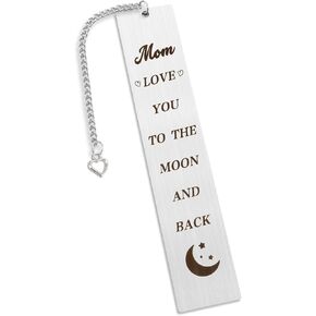Mom Gifts,Mothers Day Best Birthday Bonus Unique Small Thoughtful Meaningful Useful Special Happy Funny Ideas Christmas Valentines Day I Love You Gifts for Mom Mother Wife from Daughters Son Bookmarks