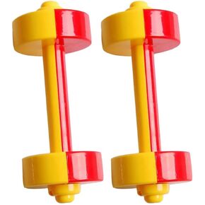 ifundom Kids Exercise Weight Set, Fun and Colorful Dumbbell for Kids, Plastic Dumbbell Toy Gymnastic Equipment Props