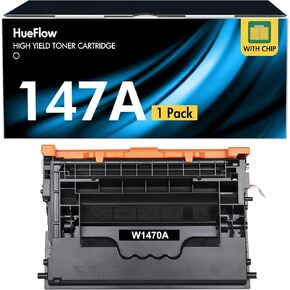 بديل متوافق مع خرطوشة الحبر لـ HP 147A متوافق مع HP Enterprise M610N M611DN M611X M612DN M612X MFP M634H M635FHT M635H M636FH الطابعة (1 حزمة من الأسود)
