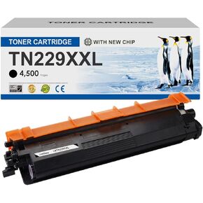 TN229XXL 4،500 صفحة Super High High Livel أسود متمثل في استبدال خرطوشة الحبر لـ Brother TN229XXL الأسود للأخ HL-L3295CDW HL-L8245CDW MFC-L3780CDW MFC-L8395CDW PRINS PRINS