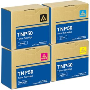 Vylent TNP50 TNP51 خرطوشة الحبر TNP50K TNP50C TNP50M TNP50Y TNP51K TNP51C TNP51M TNP51Y استبدال الحبر Konica Minolta Bizhub C3100P C3110 PRINT