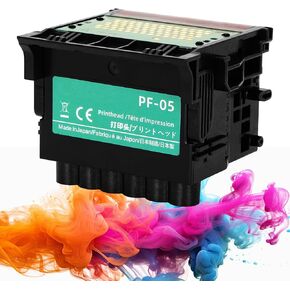 PrinThead (PF-05) متوافق مع Canon IPF6300 ، IPF6300S ، IPF6350 ، IPF6400 ، IPF6400S ، IPF6400SE ، IPF6450 ، IPF8300 ، IPF8300S ، IPF8400 ، IPF8400 ، IPF8400S