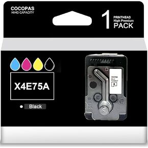 عالي العائد X4E75A استبدال PrinThead لـ HP Tank 660 670 700 6000 6001 7000 7001 7300 7301 7600 7602Series Printers with Black Printhead